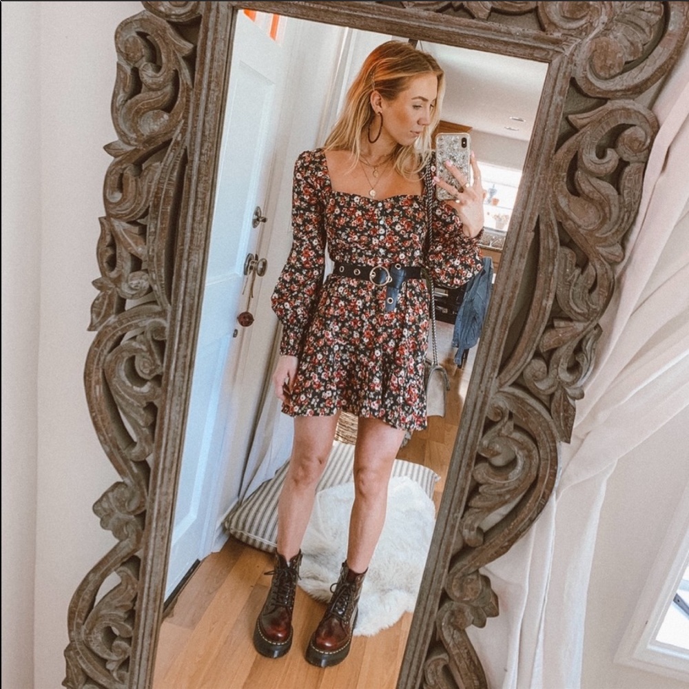 Flower baby doll dress
